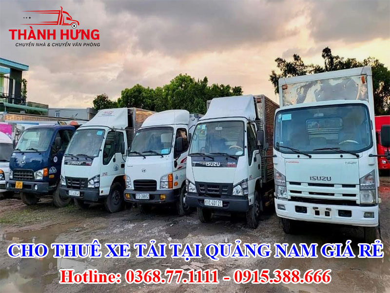 Cho Thuê Xe Tải Tại Quảng Nam Giá Rẻ 