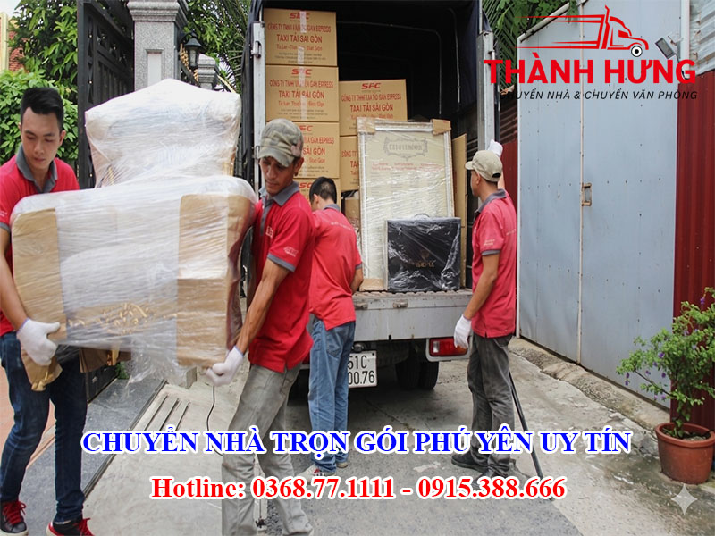 Chuyển Nhà Trọn Gói Phú Yên Uy Tín