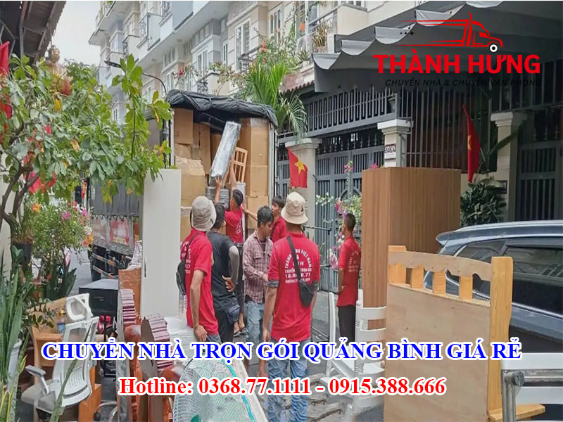 Chuyển Nhà Trọn Gói Quảng Bình Giá Rẻ