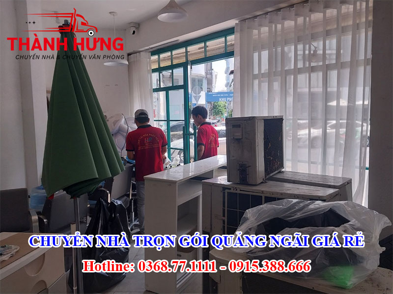 Chuyển Nhà Trọn Gói Quảng Ngãi Giá Rẻ