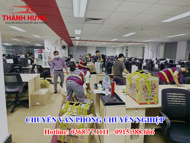 Chuyển Văn Phòng Tại Bình Định Chuyên Nghiệp