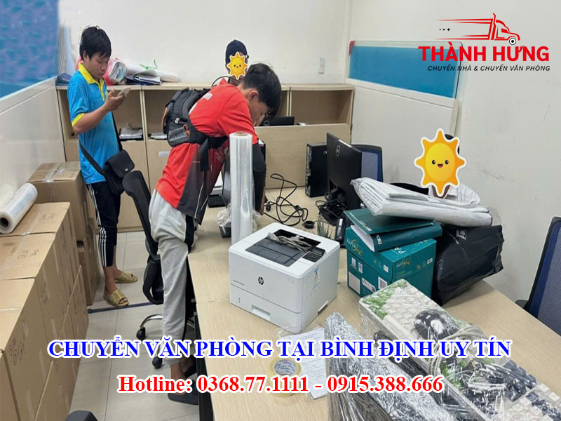 Chuyển Văn Phòng Tại Bình Định Uy Tín