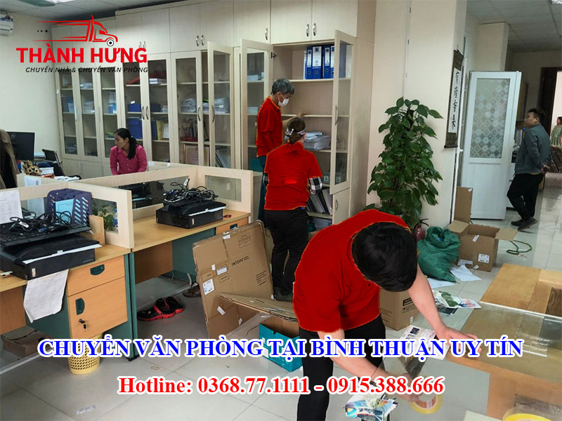 Chuyển Văn Phòng Tại Bình Thuận Uy Tín