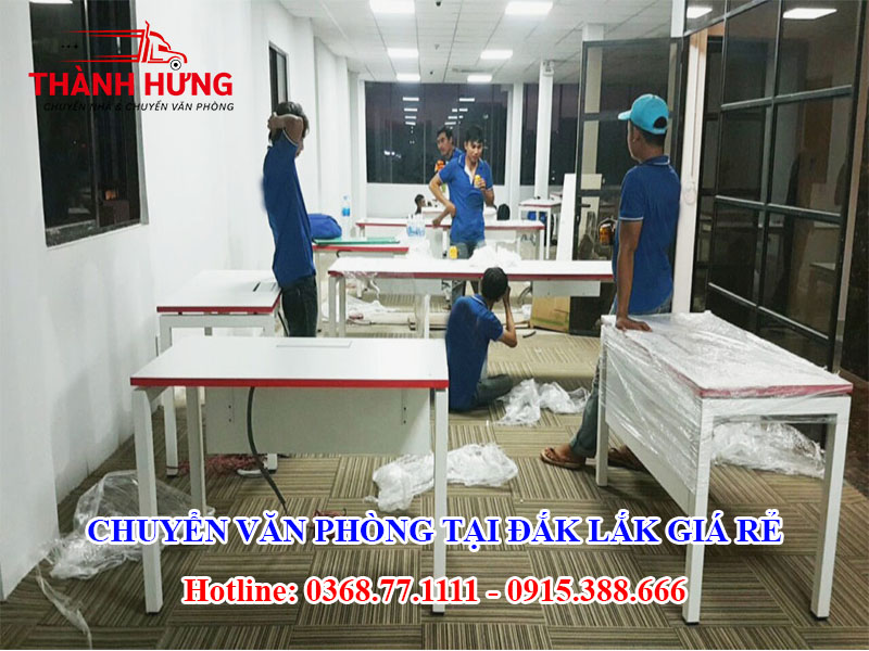 Chuyển Văn Phòng Tại Đắk Lắk Giá Rẻ