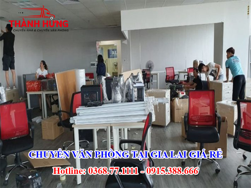 Chuyển Văn Phòng Tại Gia Lai Giá Rẻ