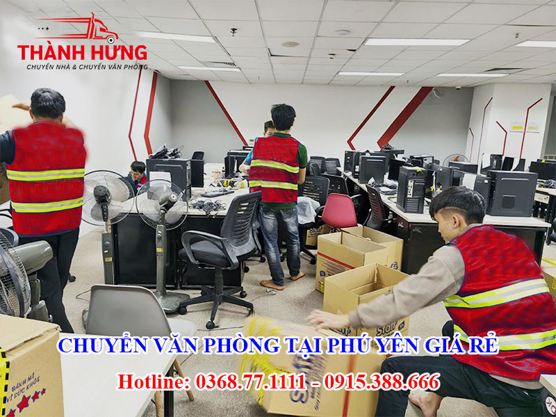 Chuyển Văn Phòng Tại Phú Yên Giá Rẻ