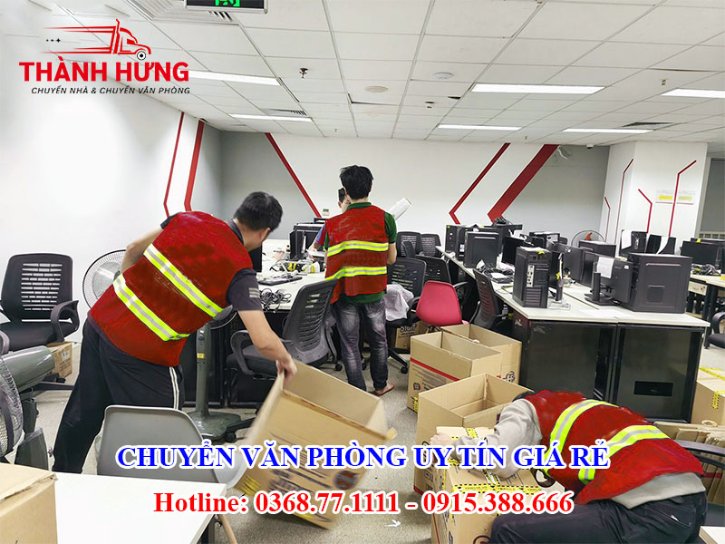 Chuyển Văn Phòng Quảng Ngãi Uy Tín Giá Rẻ