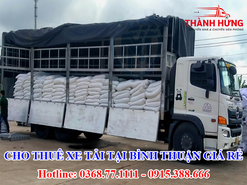 Cho Thuê Xe Tải Tại Bình Thuận Giá Rẻ