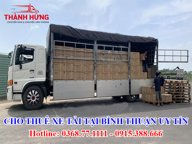 Cho Thuê Xe Tải Tại Bình Thuận Uy Tín