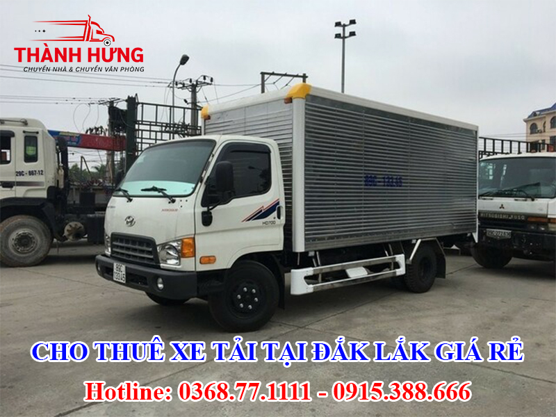 Cho Thuê Xe Tải Tại Đắk Lắk Giá Rẻ
