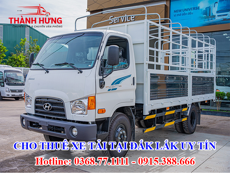 Cho Thuê Xe Tải Tại Đắk Lắk Uy Tín
