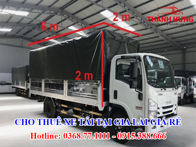 Cho Thuê Xe Tải Tại Gia Lai Giá Rẻ