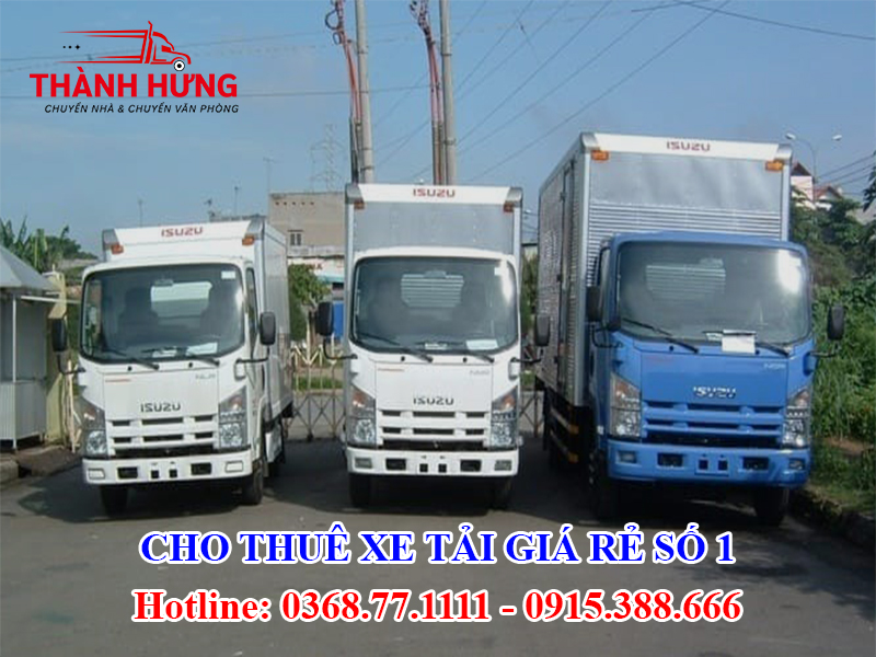 Cho Thuê Xe Tải Tại Hà Tĩnh Giá Rẻ Số 1