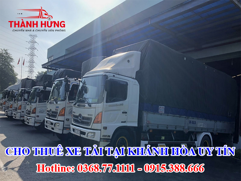 Cho Thuê Xe Tải Tại Khánh Hòa Uy Tín