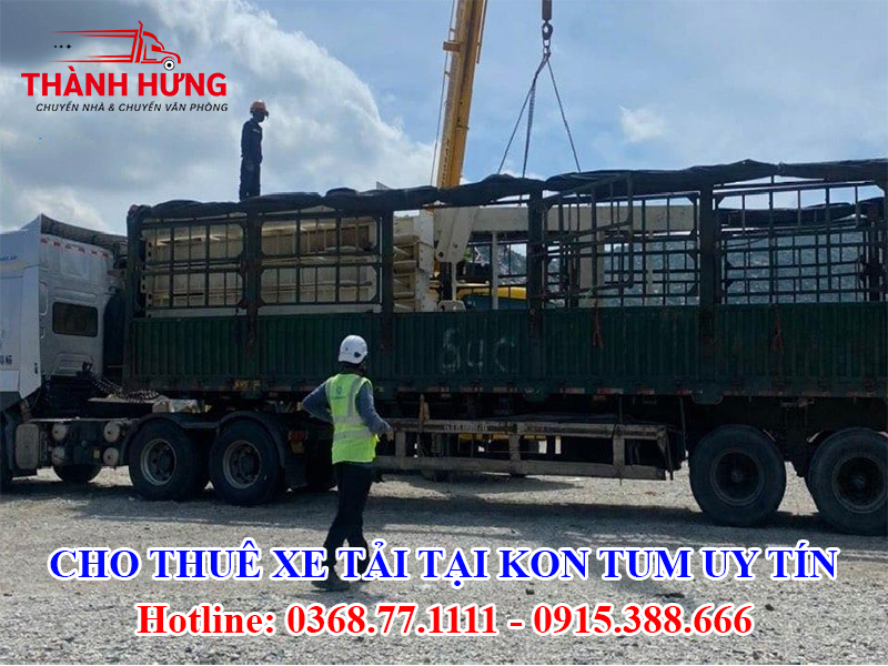 Cho Thuê Xe Tải Tại Kon Tum Uy Tín