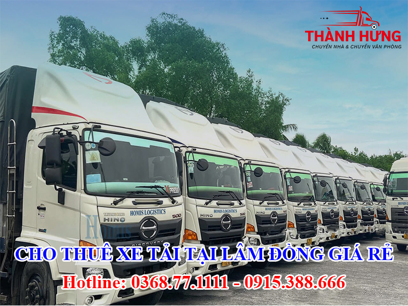 Cho Thuê Xe Tải Tại Lâm Đồng Giá Rẻ