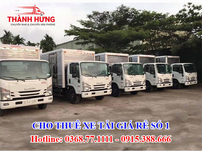 Cho Thuê Xe Tải Tại Phú Yên Giá Rẻ Số 1