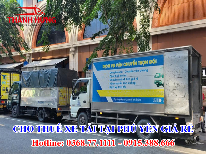 Cho Thuê Xe Tải Tại Phú Yên Giá Rẻ