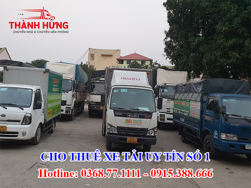 Cho Thuê Xe Tải Tại Phú Yên Uy Tín Số 1