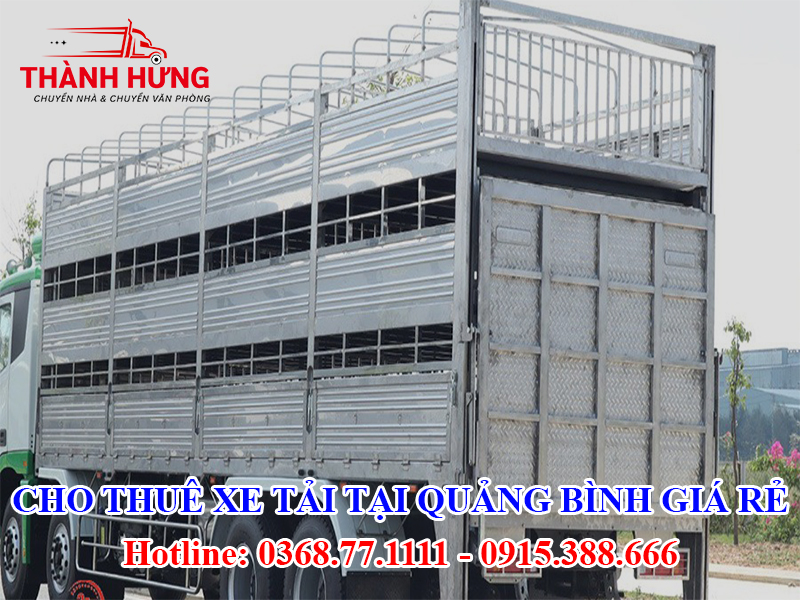Cho Thuê Xe Tải Tại Quảng Bình Giá Rẻ