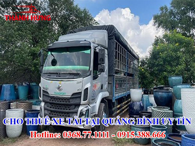 Cho Thuê Xe Tải Tại Quảng Bình Uy Tín