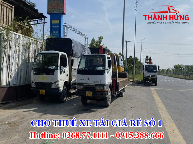Cho Thuê Xe Tải Tại Quảng Ngãi Giá Rẻ Số 1