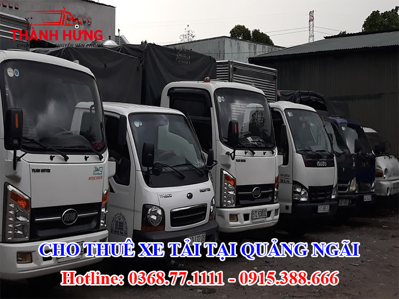 Cho Thuê Xe Tải Tại Quảng Ngãi