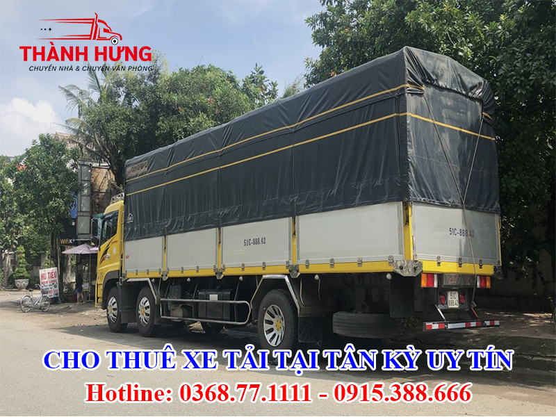 Cho Thuê Xe Tải Tại Tân Kỳ Uy Tín