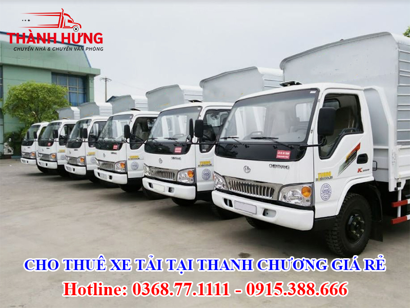 Cho Thuê Xe Tải Tại Thanh Chương Giá Rẻ