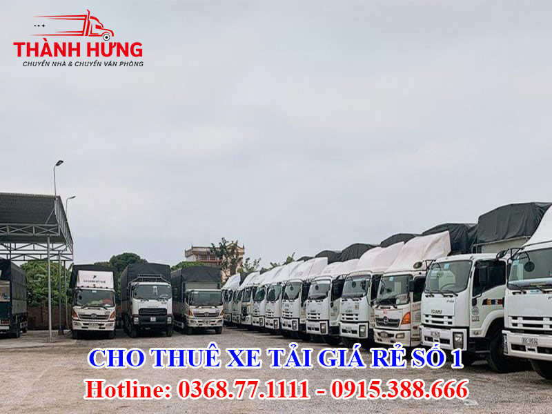 Cho Thuê Xe Tải Thành Phố Vinh Giá Rẻ Số 1