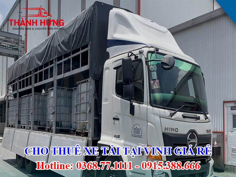 Cho Thuê Xe Tải Thành Phố Vinh Giá Rẻ