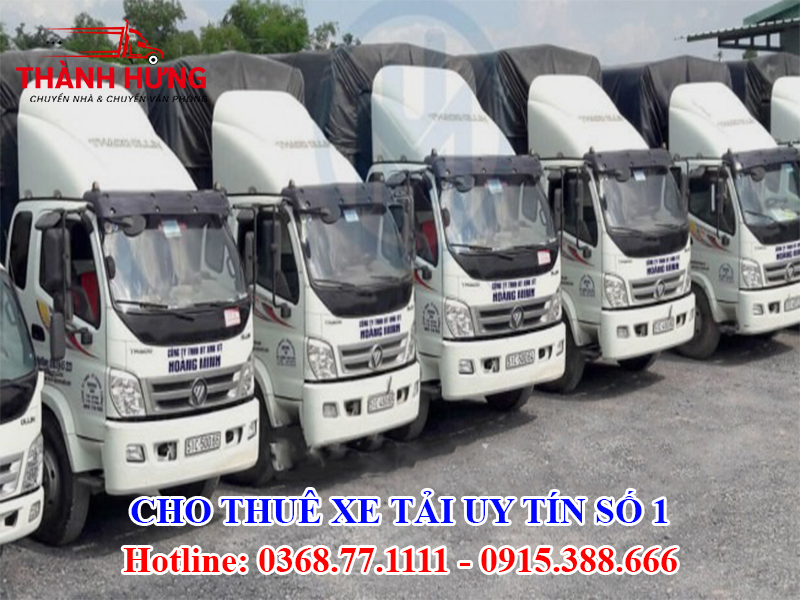 Cho Thuê Xe Tải Thành Phố Vinh Uy Tín Số 1