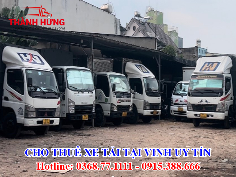Cho Thuê Xe Tải Thành Phố Vinh Uy Tín