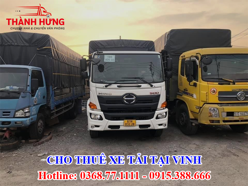 Cho Thuê Xe Tải Thành Phố Vinh
