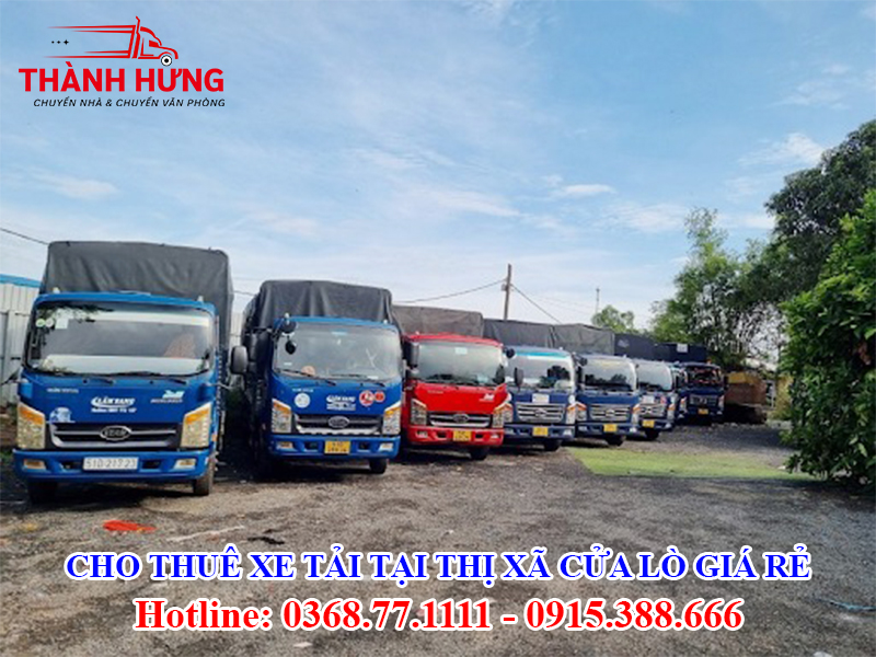 Cho Thuê Xe Tải Tại Thị Xã Cửa Lò Giá Rẻ