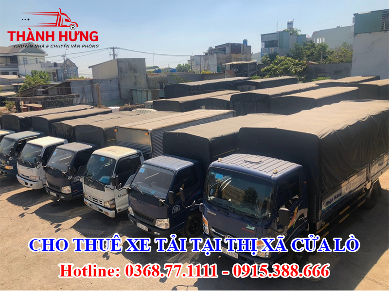 Cho Thuê Xe Tải Tại Thị Xã Cửa Lò