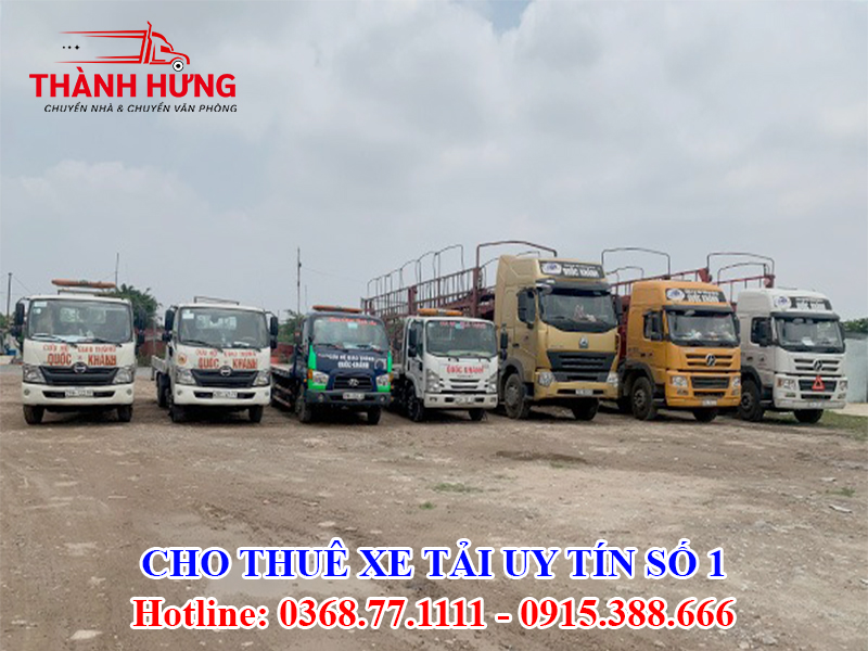 Cho Thuê Xe Tải Tại Thái Hòa Uy Tín Số 1