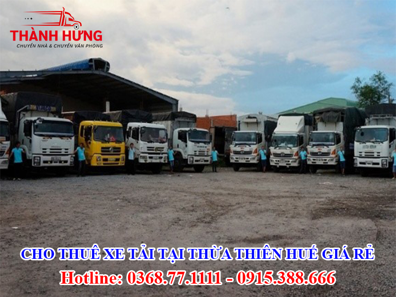 Cho Thuê Xe Tải Tại Thừa Thiên Huế Giá Rẻ