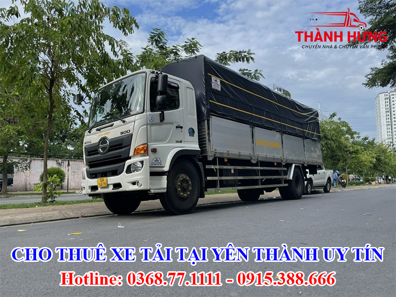 Cho Thuê Xe Tải Yên Thành Uy Tín