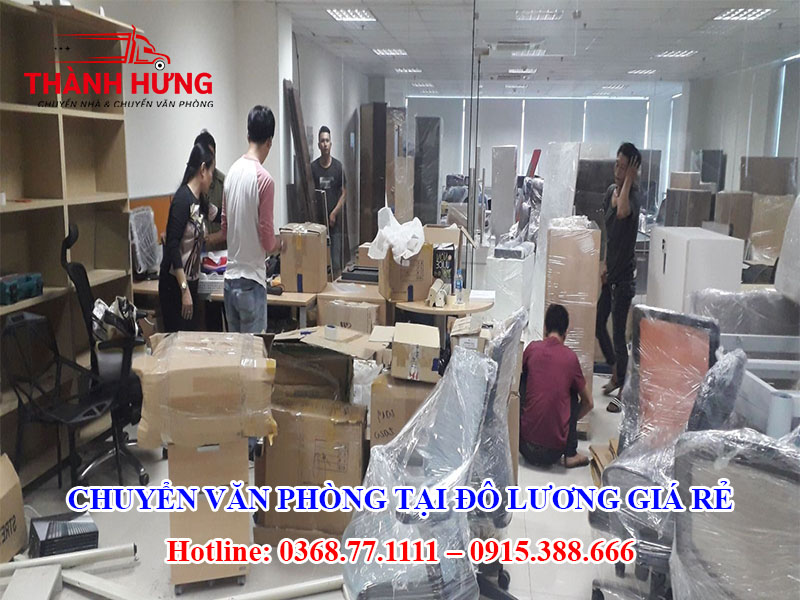 Chuyển Văn Phòng Tại Đô Lương Giá Rẻ
