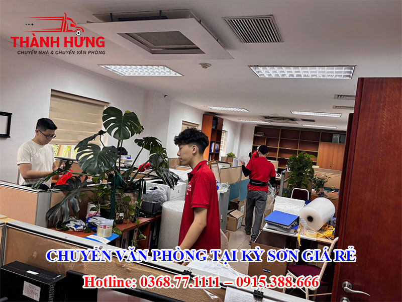Chuyển Văn Phòng Tại Kỳ Sơn Giá Rẻ