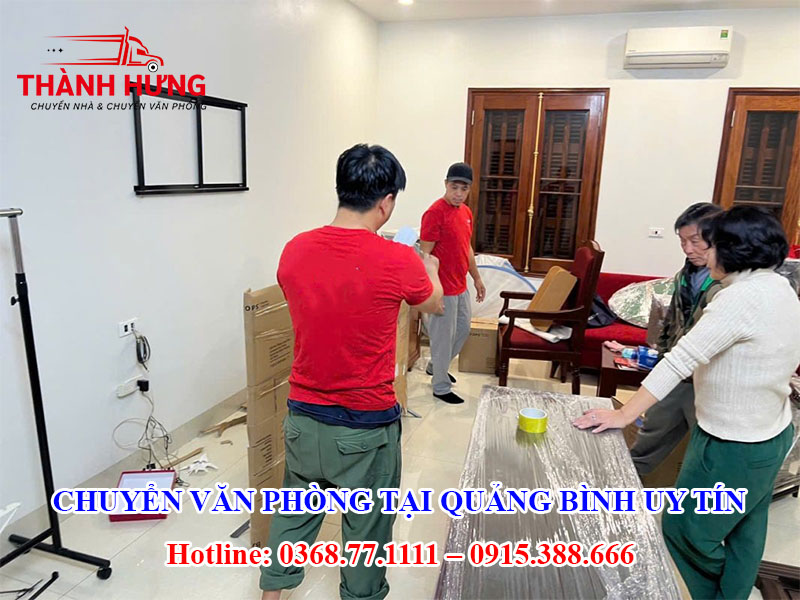Chuyển Văn Phòng Tại Quảng Bình Uy Tín