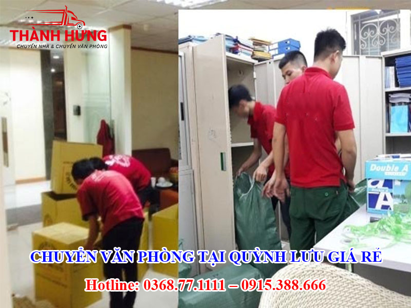 Chuyển Văn Phòng Tại Quỳnh Lưu Giá Rẻ