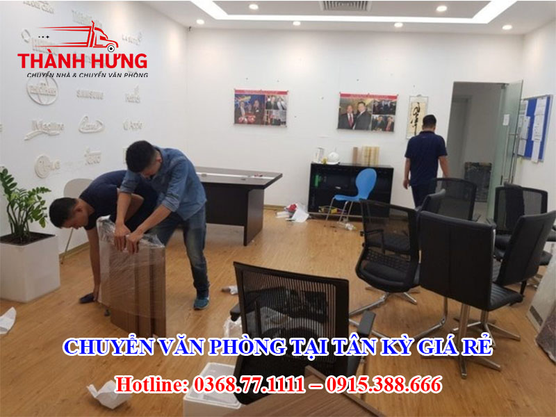 Chuyển Văn Phòng Tại Tân Kỳ Giá Rẻ