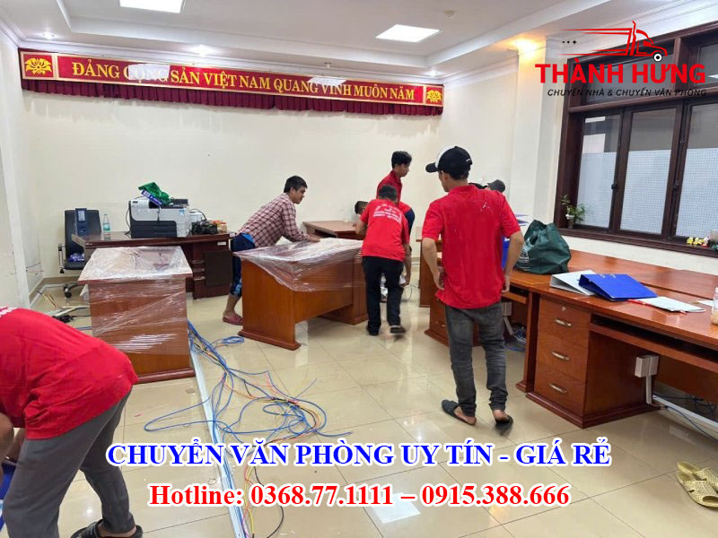Chuyển Văn Phòng Tại Thanh Hóa Uy Tín Giá Rẻ