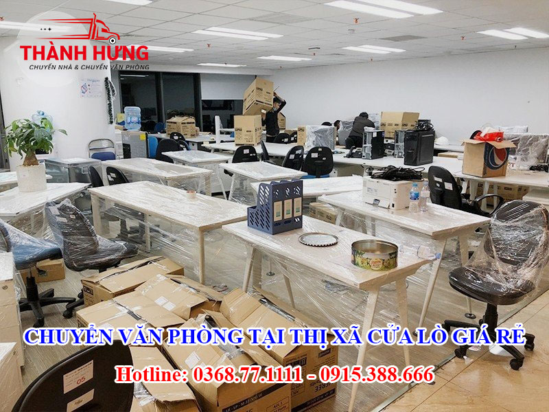 Chuyển Văn Phòng Tại Thị Xã Cửa Lò Giá Rẻ