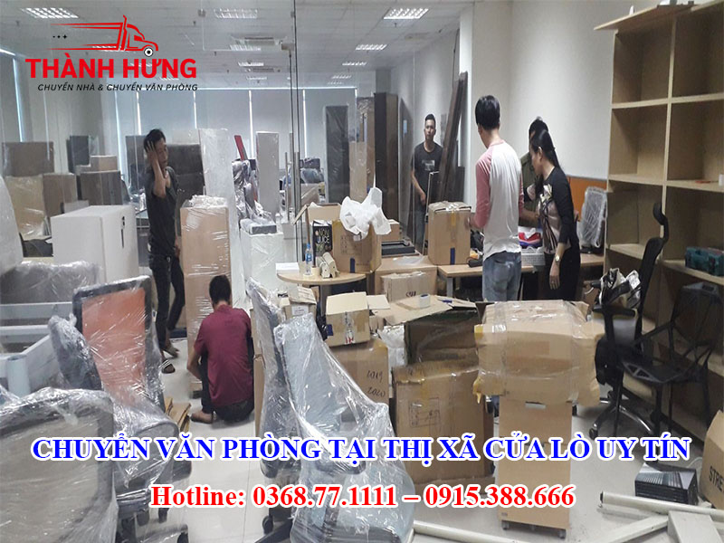 Chuyển Văn Phòng Tại Thị Xã Cửa Lò Uy Uy Tín