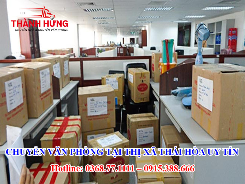 Chuyển Văn Phòng Tại Thị Xã Thái Hòa Uy Tín