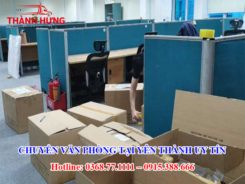 Chuyển Văn Phòng Tại Yên Thành Uy Tín