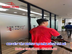 Chuyển Văn Phòng Tại Đắk Nông Giá Rẻ